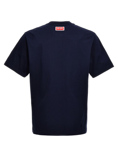 Shop Kenzo 'boker Flower Classic' T-shirt In Blue
