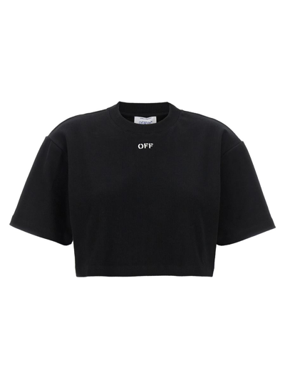 Shop Off-white 'off Stamp' T-shirt In Black