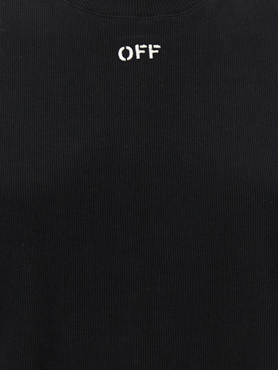 Shop Off-white 'off Stamp' T-shirt In Black