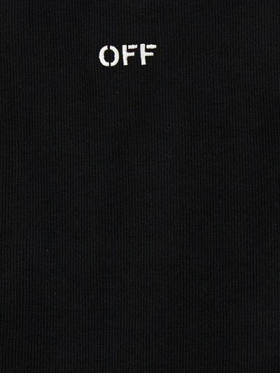 Shop Off-white 'off Stamp' Top In Black