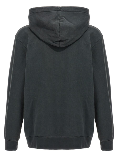 Shop Palm Angels 'pa City' Hoodie In Gray