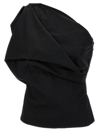 Shop Rick Owens 'claudia Bustier' Top In Black