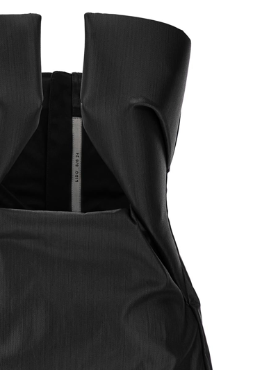 Shop Rick Owens 'prong Mini' Dress In Black