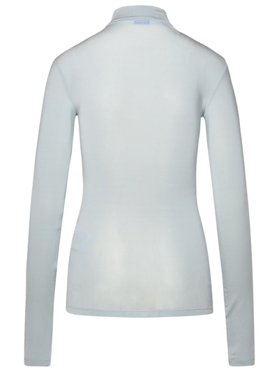 Shop Off-white Ice Viscose Sweater In Blue