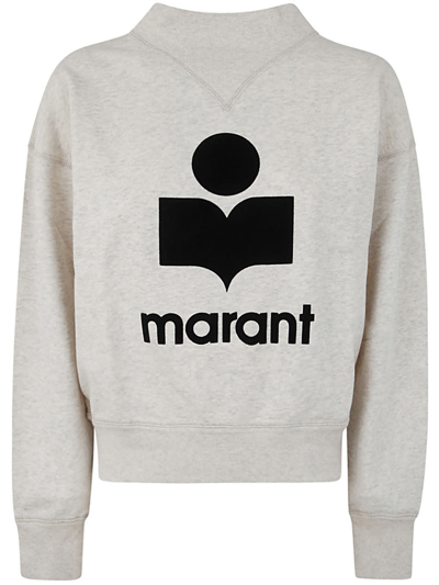 Shop Marant Etoile Moby Sweater In Ec Ecru