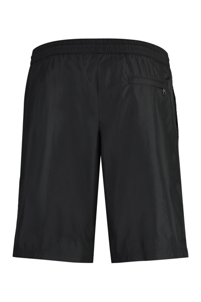 Shop Dolce & Gabbana Nylon Swim Shorts In Black