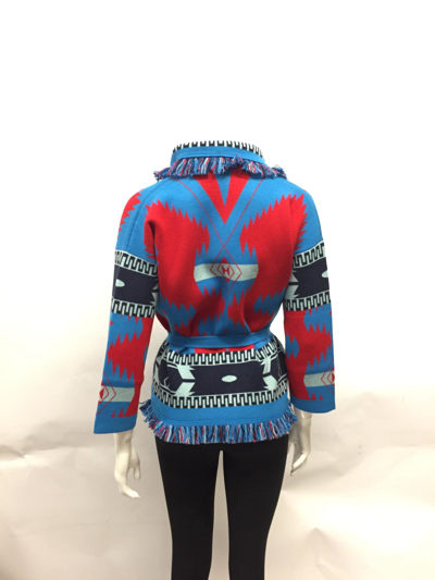 Shop Alanui Icon Cashmere Cardigan In Multicolor