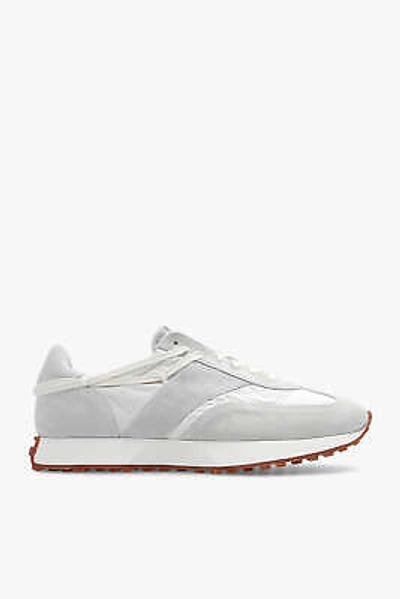 Pre-owned Rhude Men's White Grey Runner Sneakers