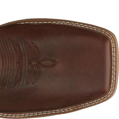 Pre-owned Justin Boots Justin Men's Cr3201 11" Spice Brown Composite Toe Waterproof Eh Work Boots In Spice Brown (brown)