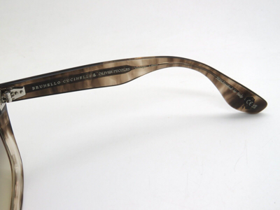 Pre-owned Oliver Peoples Mr. Brunello Cucinelli Ov5497su 171832 Taupe Smoke Sunglasses In Shale Gradient