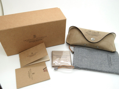 Pre-owned Oliver Peoples Mr. Brunello Cucinelli Ov5497su 171832 Taupe Smoke Sunglasses In Shale Gradient