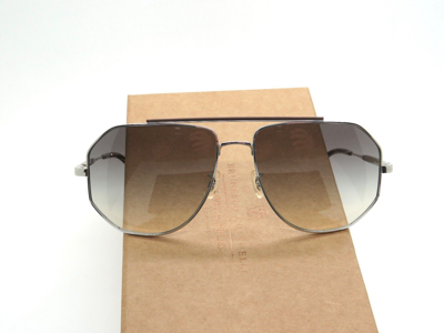 Pre-owned Oliver Peoples Brunello Cucinelli Ov1317st 503611 Moraldo Silver Sunglasses In Light Shale Gradient