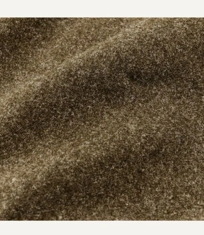 Pre-owned Filson Men's Ccc Wool Bomber Jacket - Size Large Color: Marsh Olive