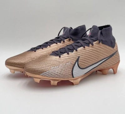 Pre-owned Nike Mercurial Superfly 9 Elite Fg Generation Pack Dr5932-811 Men's 10.5 No Lid In Gold