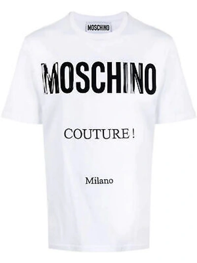 MOSCHINO Pre-owned T-shirt  White Zza0721 5241 394 1/8in126