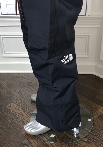 Pre-owned The North Face Mens Ceptor Dryvent Waterproof Shell Ski Bibs Pants - Black White