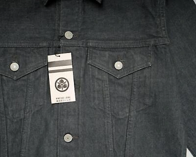 Pre-owned Momotaro Jeans $425 Gray 14oz Selvedge Denim Type 3 Slim Jacket Xl 3105-70g