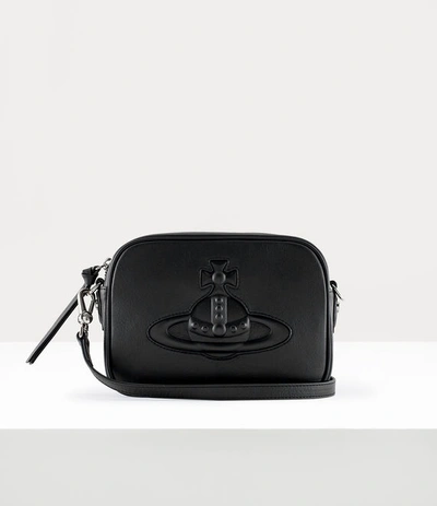 Shop Vivienne Westwood Anna Camera Bag In Black