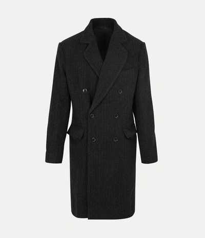 Shop Vivienne Westwood Wreck Coat In Black