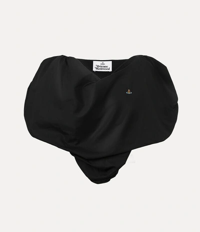 Shop Vivienne Westwood Heart Top In Black
