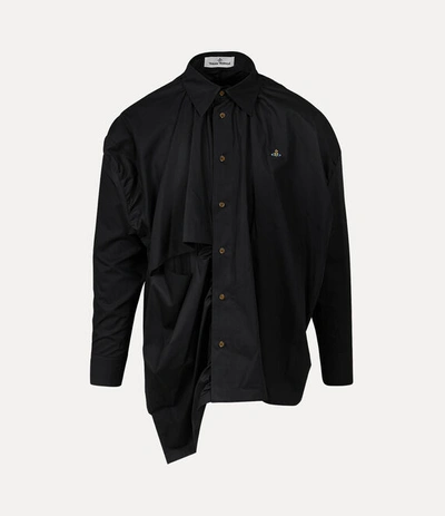 Shop Vivienne Westwood Gib Shirt In Black