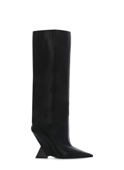 Shop Attico The  Boots Black