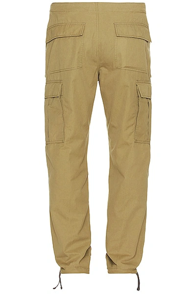 Shop Tom Ford Enzyme Twill Cargo Sport Pant In Sage