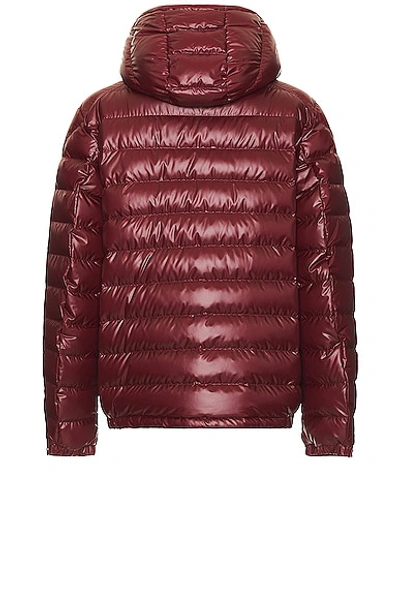 Shop Moncler Cornour Jacket In Soft Burgundy