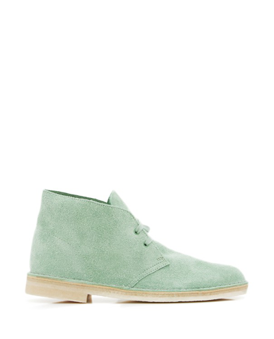 Shop Clarks Desert Boot In Green