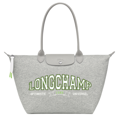 Shop Longchamp Sac Cabas L Le Pliage Collection In Grey