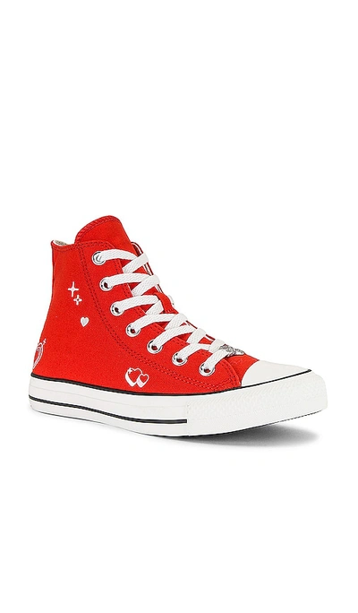 Shop Converse Chuck Taylor All Star Sneaker In Red
