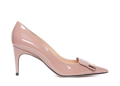 Shop Sergio Rossi With Heel In Pink