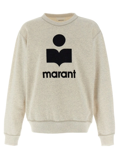 Shop Marant Mikoy Sweatshirt In Beige