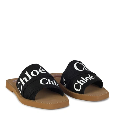 Shop Chloé Chloè Flat Shoes Black