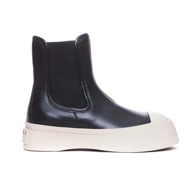 Shop Marni Boots In Black