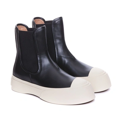 Shop Marni Boots In Black