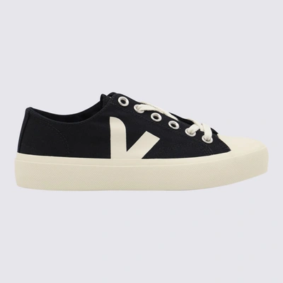 Shop Veja Black Sneakers In Nautico_pierre