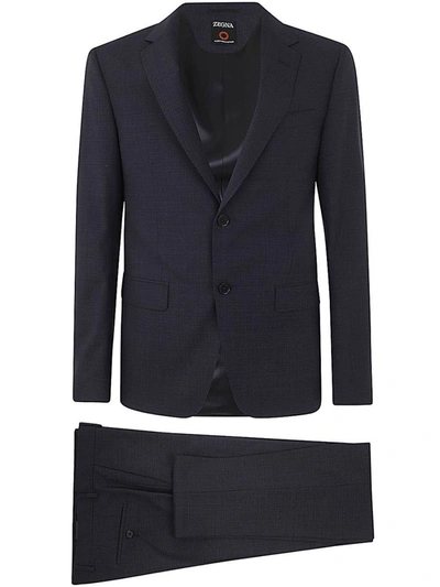 Shop Zegna Usetheexisting Suit Clothing In Blue