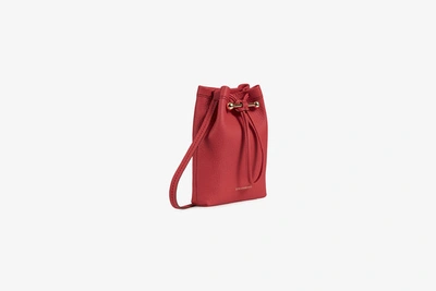 Shop Strathberry Lana Osette Pouch In Red