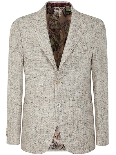 Shop Etro Roma Sport Jacket Clothing In Brown