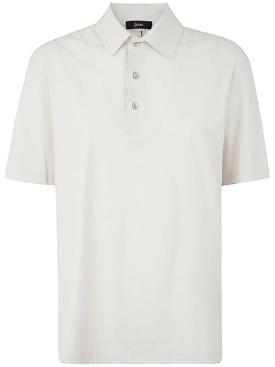 Shop Herno Crepe Polo Clothing In White