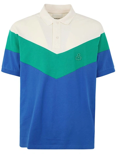 Shop Isabel Marant Anton Plastron Polo Clothing In Green
