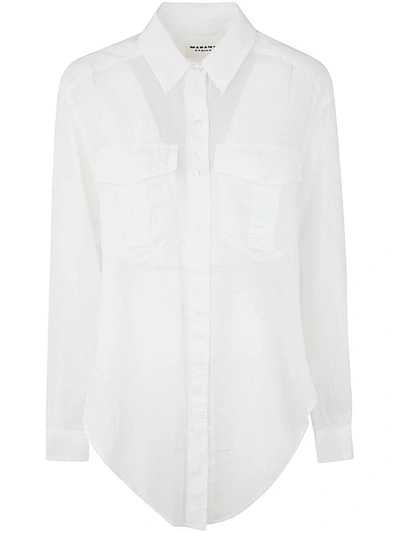Shop Isabel Marant Étoile Nath Shirt Clothing In White