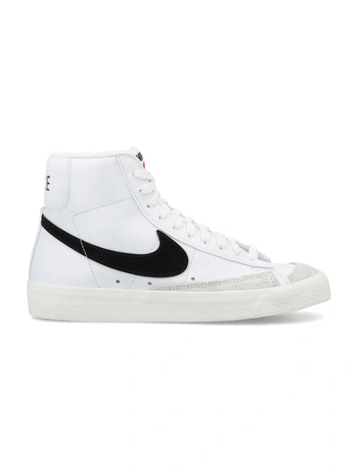 Shop Nike Blazer Mid '77 Vintage In White Black