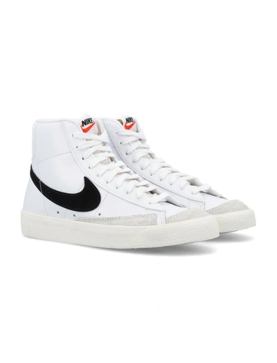 Shop Nike Blazer Mid '77 Vintage In White Black