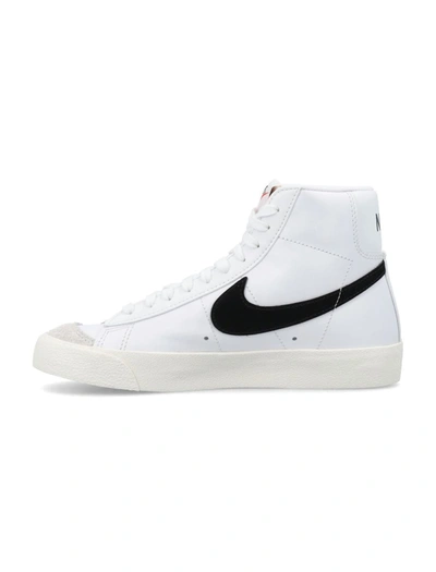 Shop Nike Blazer Mid '77 Vintage In White Black