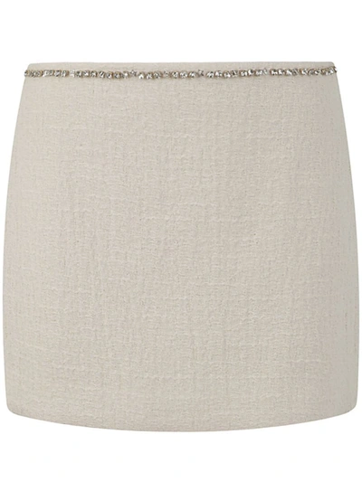 Shop N°21 Tweed Mini Skirt Clothing In White