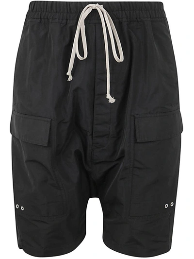 Shop Rick Owens Cargo Pods Shorts Clothing In Black