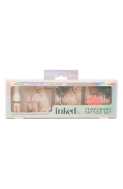 Inked By Dani Deluxe Temporary Tattoo Gift Set In Multi