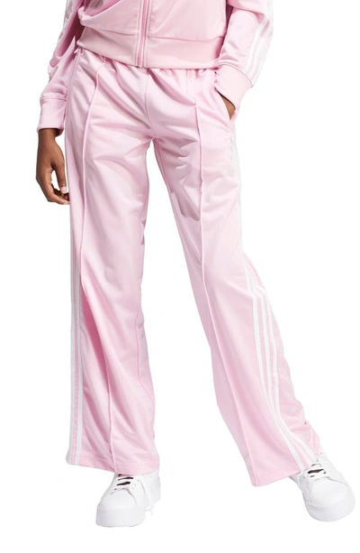 Shop Adidas Originals Firebird Track Pants In True Pink